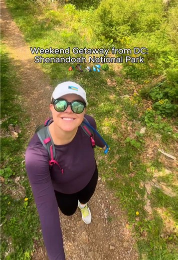 Perfect getaway from DC for the weekend #shenandoah #nationalparksusa #waterfallhike