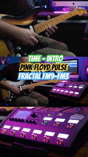 Time - intro - Fractal FM9 #davidgilmour #fractalaudiosystems #guitar #pinkfloyd #fender