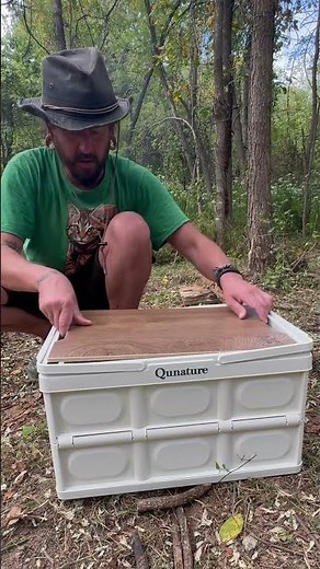 60L storage box for all your camp essentials.