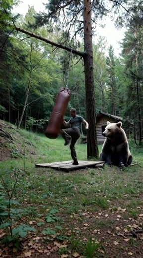 "Sorry Buddy, It's My Turn Now!"- Bear