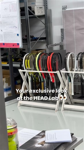 Behind-the-scenes of racket innovation like never before 🤓 #head #racket #tennis | Tennis Warehouse Europe