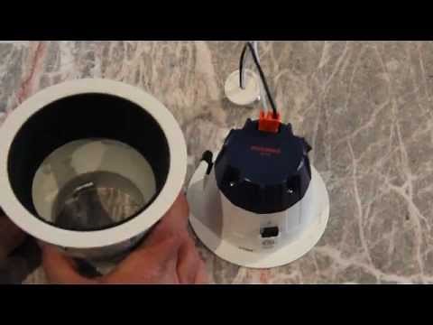 How to install Sylvania RT4 LED retrofit in Lightolier 5" recessed cans