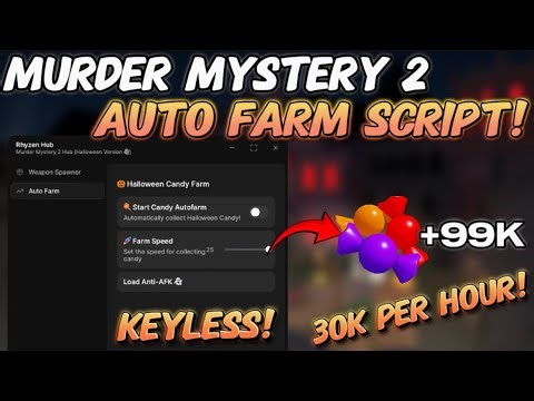 BEST MM2 AUTO FARM SCRIPT! 🎃 | HALLOWEEN UPDATE 2025 | KEYLESS | PASTEBIN