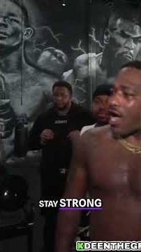Tattoos, Sweat, and Fights: Boxer's Intense Training Revealed! #shorts