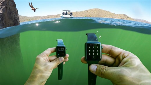 I had to find out what's underwater beneath this popular Arizona cliff