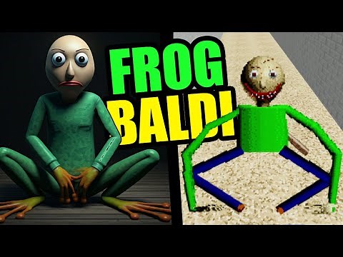 Unlocking the Giant Baldi's Basics Frog