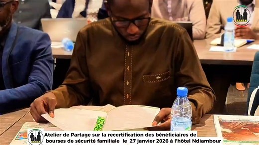 Retour en images de l'atelier de recertification des bénéficiaires de bourses de sécurité familiale. #DGPSN #BoursesFamiliales #Senegal2050 | Délégation générale à la protection sociale et à la solidarité nationale