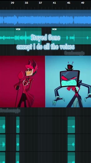 Stayed Gone mini cover! #cover #hazbin #musical #hazbinhotel #hazbinhotelvox #hazbinhotelalastor