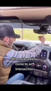 4-way stops are Canada’s kryptonite 🛑😂 #Canada #canadian #driving #reels | Canaduh