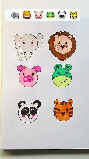 วาดรูปสัตว์ต่างๆ
