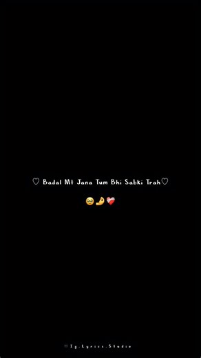 LYRICS STUDIO💔 on Instagram: "Alone✨❤️‍🩹 . . . #instagram #trending #viral #viralpost❤️ #viralpost #love #life #sukoon #jaan #humsafar❤️🌎 #hamdard #foryou #foryoupage #bestfriend #story#lyric#alone #sadness"