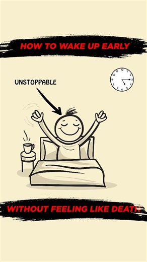 How to Wake Up EARLY Without Feeling Like Death (no excuses)