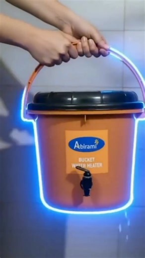 @cart.bag on Instagram: "shockproof immersion rod alternative, 20L instant water heater, energy-saving geyser bucket, and fast boiling bathroom heater. Emphasize its convenience with terms like travel-friendly hot water bucket, electric water heater with tap, and advanced safety heating element. Pair these with high-performing hashtags such as #BucketWaterHeater #InstantHeating #BathroomEssentials #EnergySaving #PortableGeyser HomeAppliances SafeHeating AbiramiHeater SmartHomeSolutions FastBoili