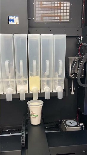 Inside a Self-Service Powder Drink Dispenser Machine | Smart Vending Technology in Action