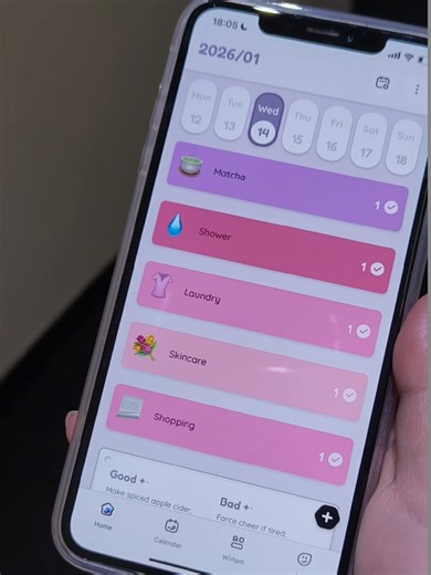Every day I need my Colorful Calendar to feel reassured #cozy #grwmroutine #planner #apps #vlog