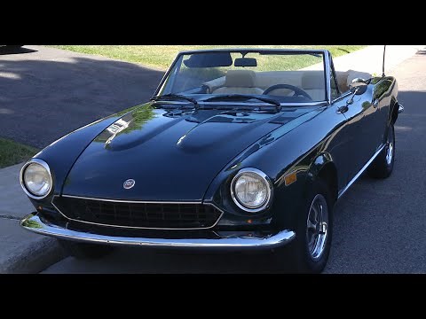 Fiat Spider 124 drive and review