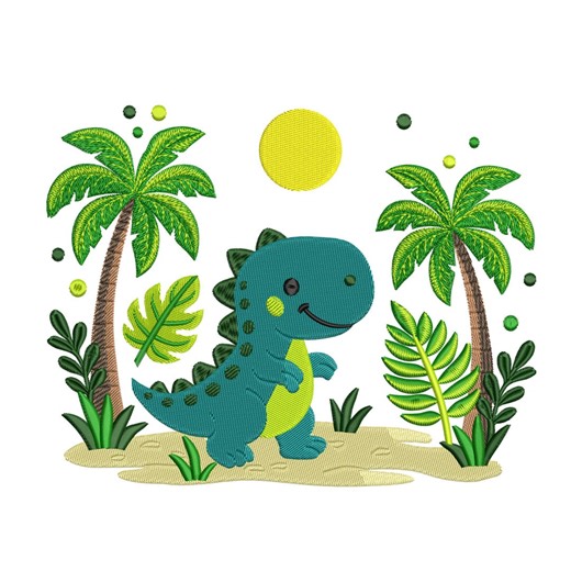 Dinosaur Machine Embroidery Design, Embroidery File for Boys (instant Download) - Etsy