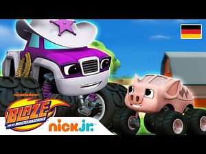 GANZE FOLGE: Das Piggy 500 Rennen | Blaze und die Monster-Maschinen