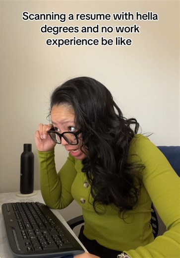 Controversal take here: I know yall love those degrees but yall have to get in the field. I see resumes with MBAs and even Doctorate degrees with no work experience and light internship experience applying for entry level positions and get rejected. Higher education is amazing and worthy of praise but will not get you in every door the same way experience does. #fyp #highereducation #degrees #corporatetiktok