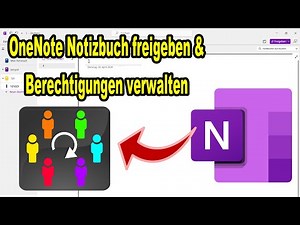 Wie du ein OneNote Notizbuch freigeben & Berechtigungen verwalten kannst!