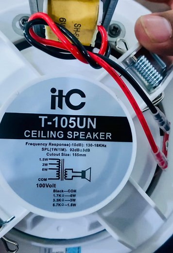 ITC Speaker & Amplifier Installation Guide