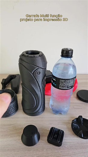 Hydro Setup para impressora 3D — suporte para garrafinha portátil