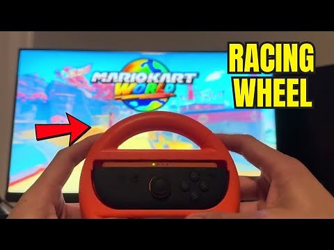 Nintendo Switch 2: How to Setup & Use Joy-Con 2 Racing Wheel for Mario Kart World Tutorial!