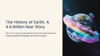 History of Earth PowerPoint | NGSS MS-ESS1 & MS-ESS2 (Grades 6–8)