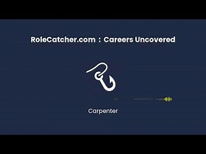 Carpenter : Careers Uncovered