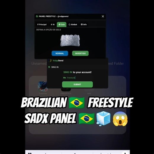 PAINEL FREESTYLE 2.0 🇧🇷🔥DOWNLOAD LINK🎁 KEY🔑 & SETUP * | PAINEL SADX 2025 PANEL FREE FIRE