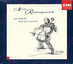 J.S. Bach - Mstislav Rostropovich - Suites Pour Violoncelle