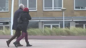 High winds as storm hits the Netherlands
