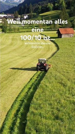 Weil gerade alles eine 100/10 ist… Leute in der Landwirtschaft 100% Fleiß aber nur 10% Anerkennung