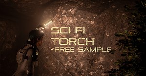 Free Sci Fi Torch - Explorers Lights Sample | 3D Tools | Unity Asset Store