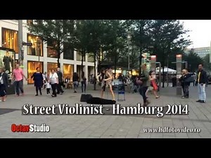 Street Cello Player Hamburg part 1