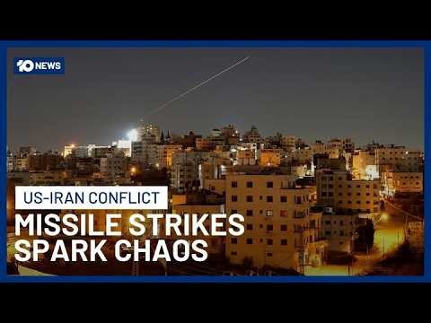 US-Israel Missile Strikes Spark Chaos Across Middle East | 10 News