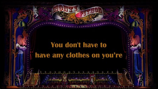 Monty Python - Every Sperm is Sacred (Official Lyric Video)