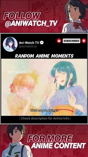 RANDOM ANIME MOMENT ||You Can't Be in a Rom-Com with Your Childhood Friends|| #anime #animemoments