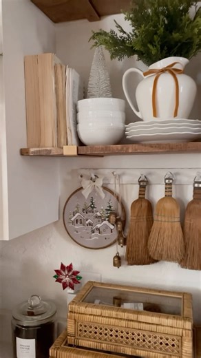 When I was younger I loved to cross stitch. I recently started doing it again and I’m finding it so relaxing! Here’s the first project I’ve completed. It’s not perfect but I think it’s pretty cute!! 🪡 #crossstitch #relaxingtime #craftideas #cottagecore #cottagekitchen #shelfie #shelfstyling #kitchenstyle #homedecor #betterhomesandgardens #bhghome #americanfarmhousestyle | Shanna At Home