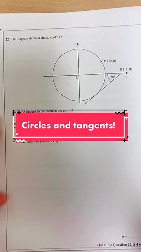 Solving Circles and Tangents with Trigonometry
