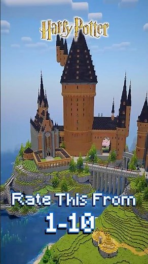Building HOGWARTS in Minecraft 🧙‍♀️