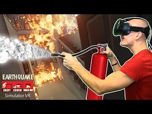 SURVIVING AN EARTHQUAKE IN VIRTUAL REALITY | Earthquake Simulator VR HTC Vive Gameplay