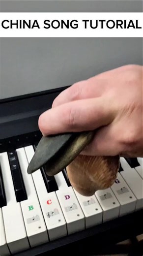 China Song IN REVERSE Tutorial #piano #pianotutorial #easy #china #newyear