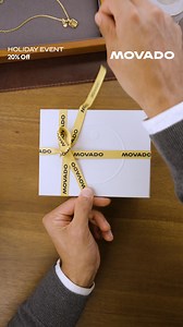 Enjoy 20% off with code HOLIDAY20. Discover the art of gifting with Movado—Swiss made gifts since 1881. | Movado | Facebook