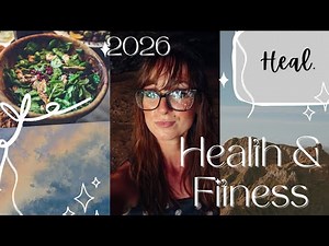 2026 Health & Fitness Planner Setup - Using What I Have for Health + BIG Channel Changes! 💫