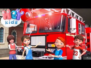 Los Bomberos 🚒 Canciones para Niños en Español | HeyKids - Videos Infantiles