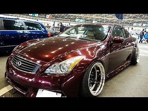 (4K)INFINITI G37 VIPCAR インフィニティカスタム ローダウン - NAGOYA AUTO TREND 2019