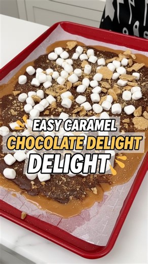 Homemade caramel chocolate goodies everyone enjoys