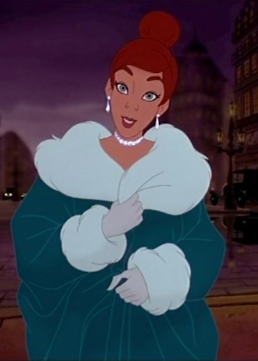 Anastasia 1997 Cartoon: Old Hollywood Vintage Love Scene