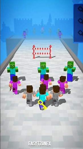 Minecraft Rush Fight gameplay 😱🔥#minecraft #gameshorts #shortsfeed #shorts